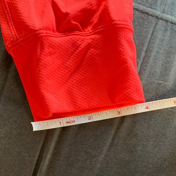 Lululemon Athletica Vibrant Red Long Sleeve Crop Tee - Picture 9 of 9
